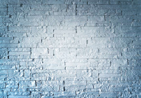 Old wall of  plaster bricks, natural texture backgroundの写真素材