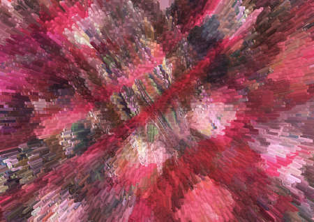 Abstract vibrant color 3d rendered illustrtion background for designの写真素材