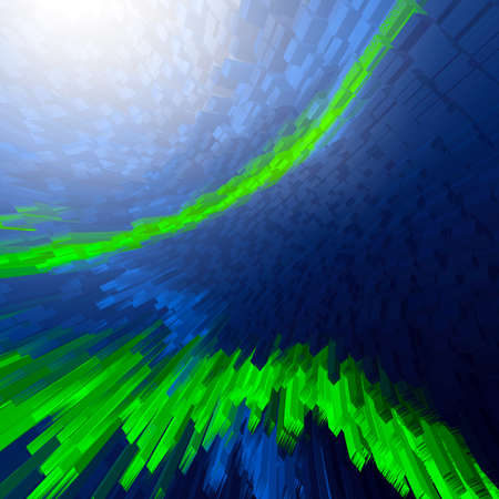 Abstract vibrant color 3d rendered illustrtion background for designの写真素材