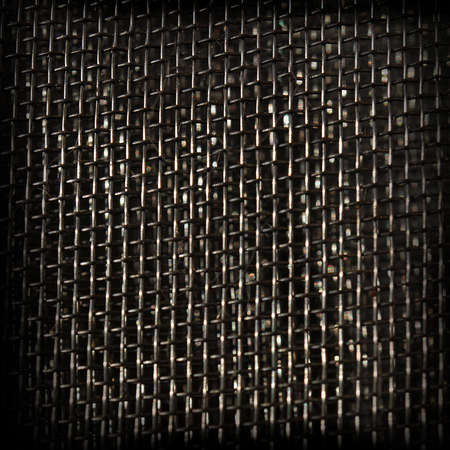 Natural textured background, metallic gridの写真素材