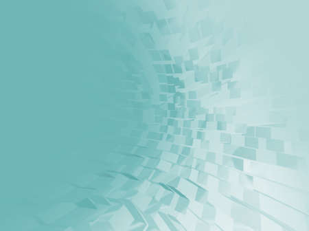 Abstract  3d rendered illustration background for design