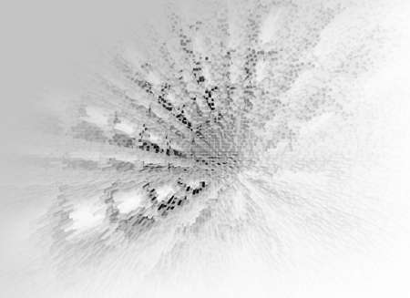 Abstract  3d rendered illustration background for designの写真素材
