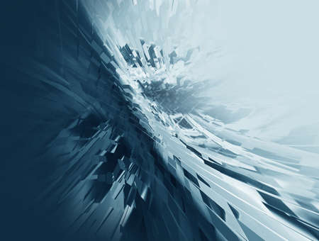 Abstract  3d rendered illustration background for design