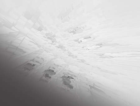 Abstract  monochromatic 3d rendered illustration background for designの写真素材
