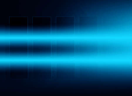 Abstract  rendered blue illustration background for designの写真素材