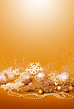 Christmas decor for design xmas cards, banners, pages and siteの写真素材