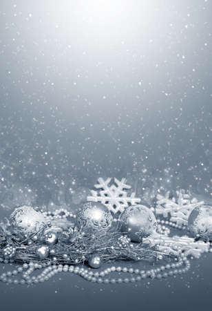 Christmas decor for design xmas cards, banners, pages and siteの写真素材