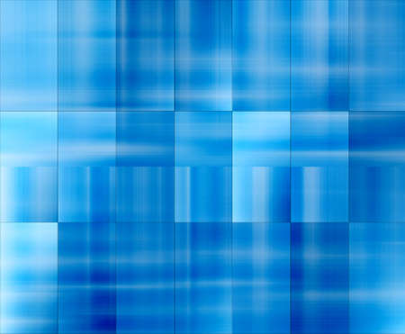 Abstract 3d blue rendered illustration background for designの写真素材