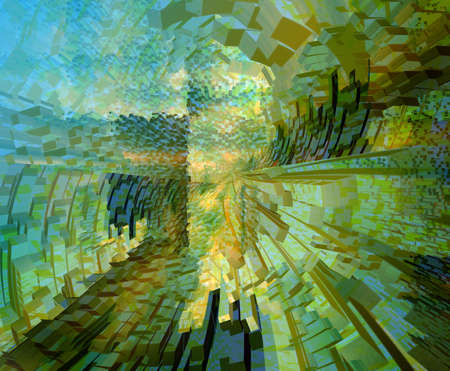 Abstract 3d rendered illustration background for designの写真素材