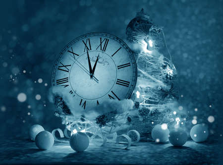 New years decorationsの写真素材