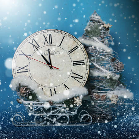 Christmas decorations for winter holidaysの写真素材