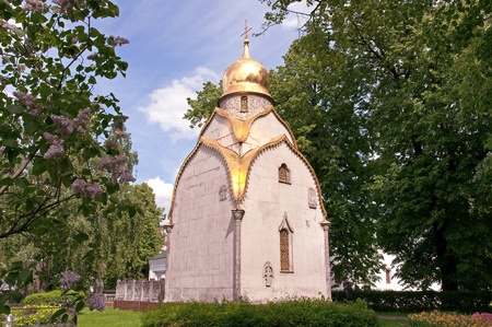 Novodevichy Convent chapelの写真素材