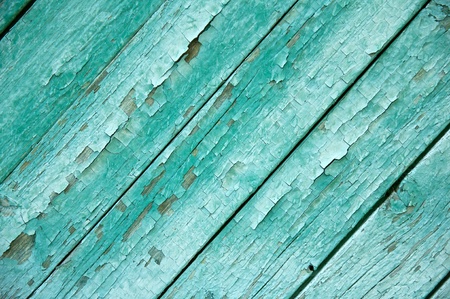 old chapped blue wooden backgroundの写真素材