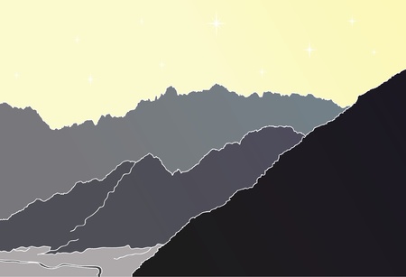 mountainのイラスト素材