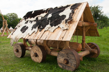 replica of the battering ramの写真素材