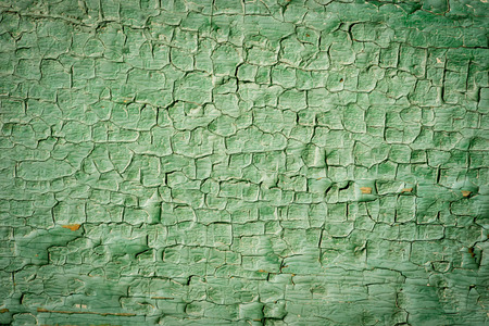 Old green painted wood surfacesの写真素材