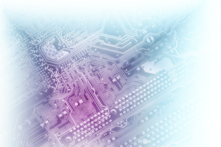 Macro shot of a circuit board, as a technology background. Suitable for your business it...