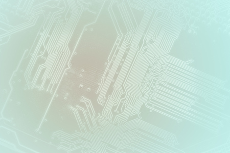 Circuit board. Electronic computer hardware technology. Motherboard digital chip. Tech science...