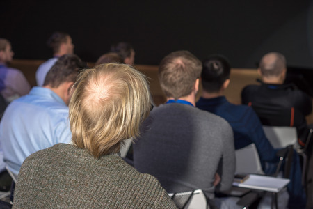 Business Conference and Presentation. Audience at the conference hall. Business and Entrepreneurship.の写真素材