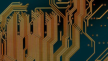 Motherboard digital chip. Circuit board. Electronic computer hardware technology.
