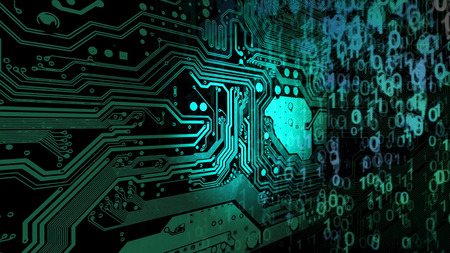 Abstract Technology Background. Web Developer. Computer Code. Programming. Coding. Hacker concept....