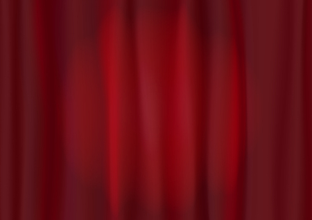 Theater red curtain with spot lighting. Beautiful abstract vertical dark red strip rays background with lines.のイラスト素材