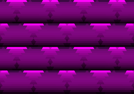 seamless mosaic dark and light triangular background in violet colors.のイラスト素材