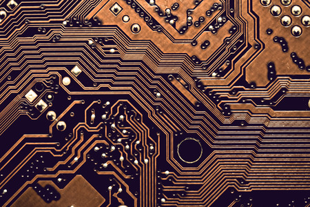 Circuit board. Electronic computer hardware technology.