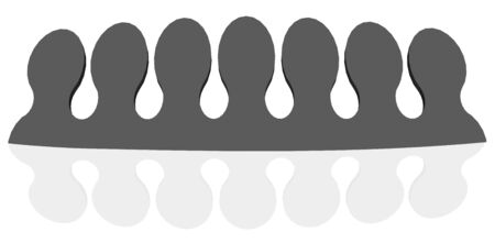People silhouettes at business meeting, conceptual iconのイラスト素材