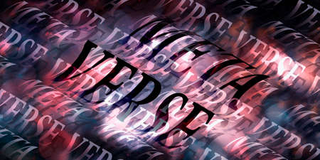 Pattern from waves of inscriptionsの写真素材