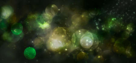 Green futuristic wallpaper with particle stainsの写真素材
