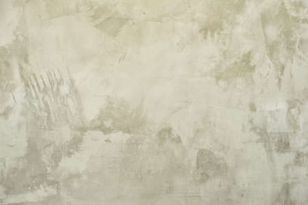 abstract gray wall background with spatula stainsの写真素材