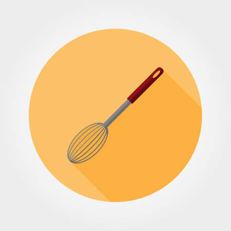 Corolla. Icon for web and mobile application. Vector illustration of a button with a long shadow. Flat design style.のイラスト素材