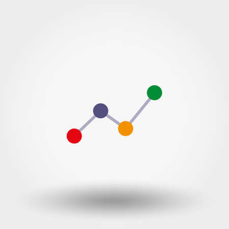 Chart, diagram. Iconのイラスト素材