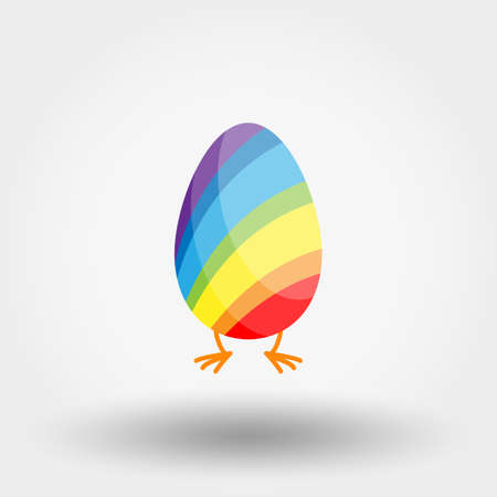 Easter egg  icon vector illustration.のイラスト素材