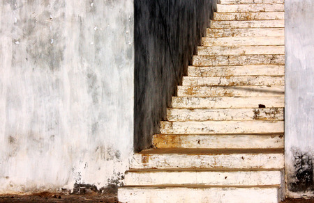 old staircaseの写真素材