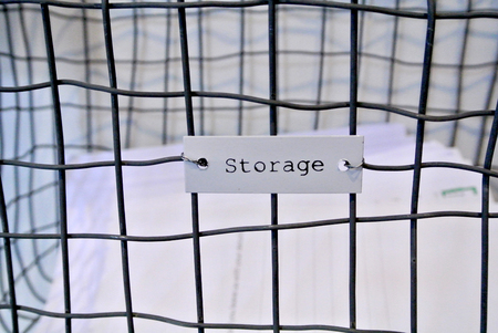 storage boxの写真素材