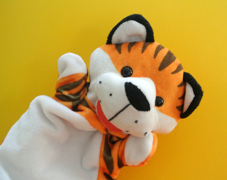 fabric puppetの写真素材