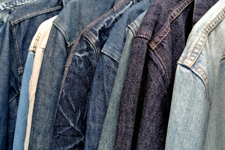 jeans jacketの写真素材