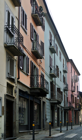 Moncalieri viewの写真素材