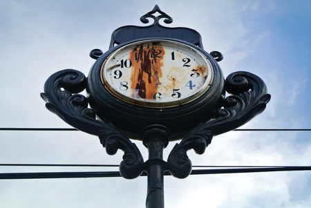 street clockの写真素材