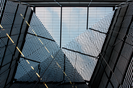 London, United kingdom - 2 July 2017: glass facade of the building during the open dayのeditorial素材