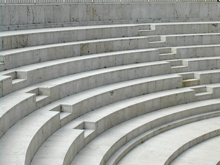 staircase amphitheaterの写真素材
