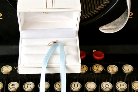 wedding ringの写真素材