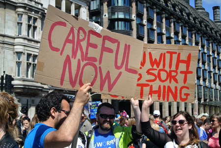 March for Europe, London, UK - 2 July 2016