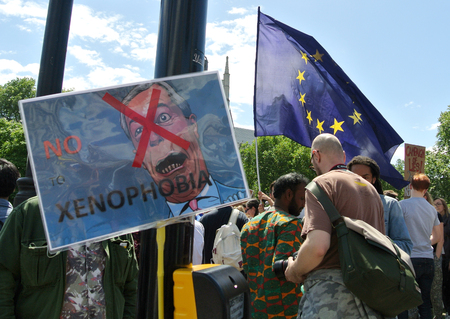 March for Europe, London, UK - 2 July 2016のeditorial素材