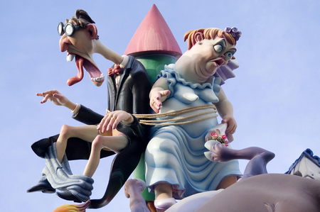 Fallas, Valencia, Spain - March 2008のeditorial素材