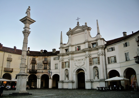 the streets of Venaria in Italyのeditorial素材