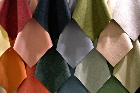 the fabric remnantsの写真素材