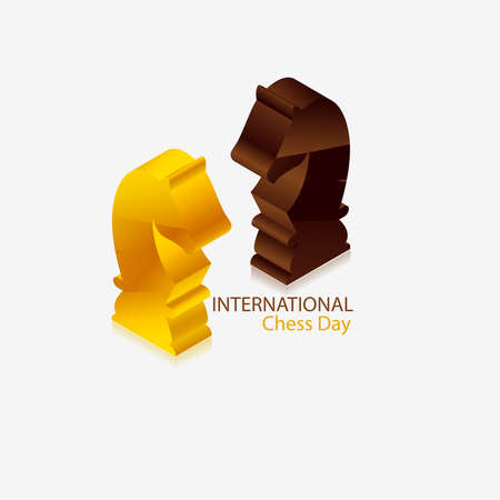 chess figures horseのイラスト素材